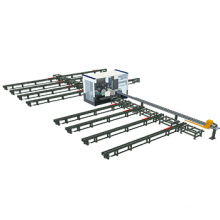 Para el canal H de la caja del canal ángulo de haz de acero ALTA VELOCIDAD 3D Perfil CNC Máquina de perforación